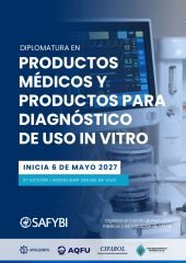 Diplomatura en Productos médicos y Productos para diagnóstico de uso in vitro